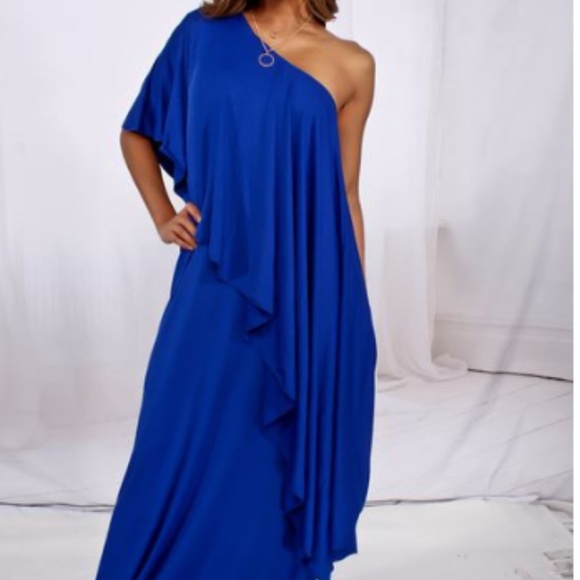 Off Shoulder Maxi Dress - Picture 3 of 5